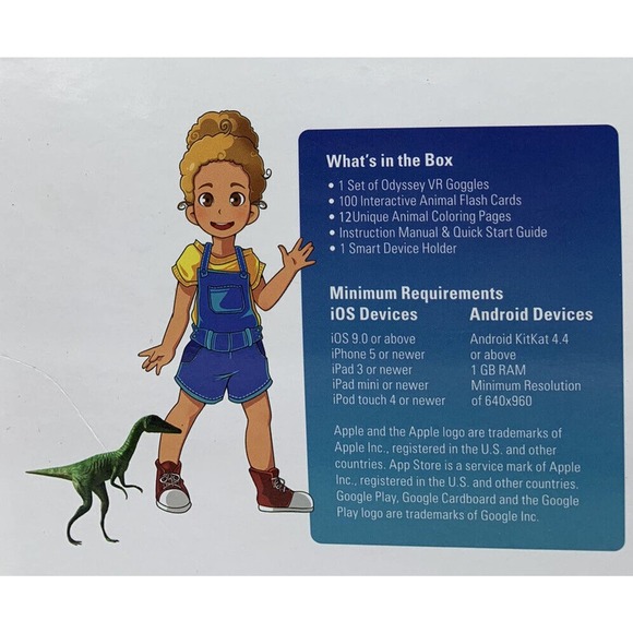 NEW Odyssey ARIA's Adventures Educational Game Augmented Virtual Reality Headset - Picture 10 of 12